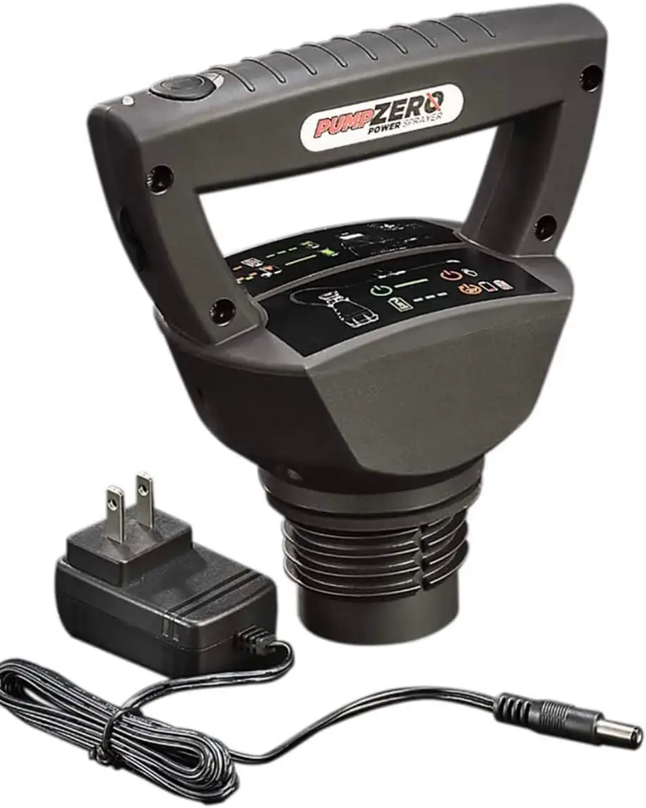 

Rechargeable Garden Sprayer Pump Head - 24 Gallons Per Charge, Chemical Resistant