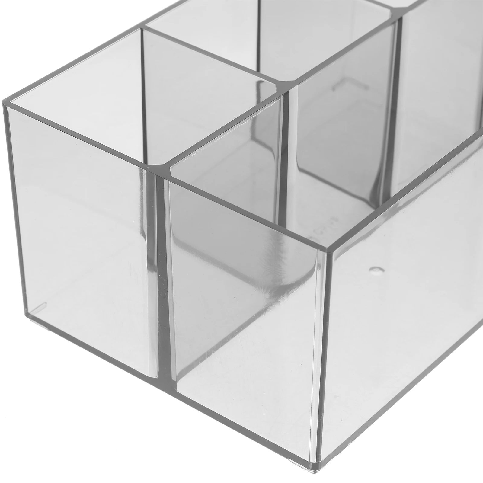 

Desktop Makeup Brush Storage Container Clear Organizer Facial Acrylic for Vanity