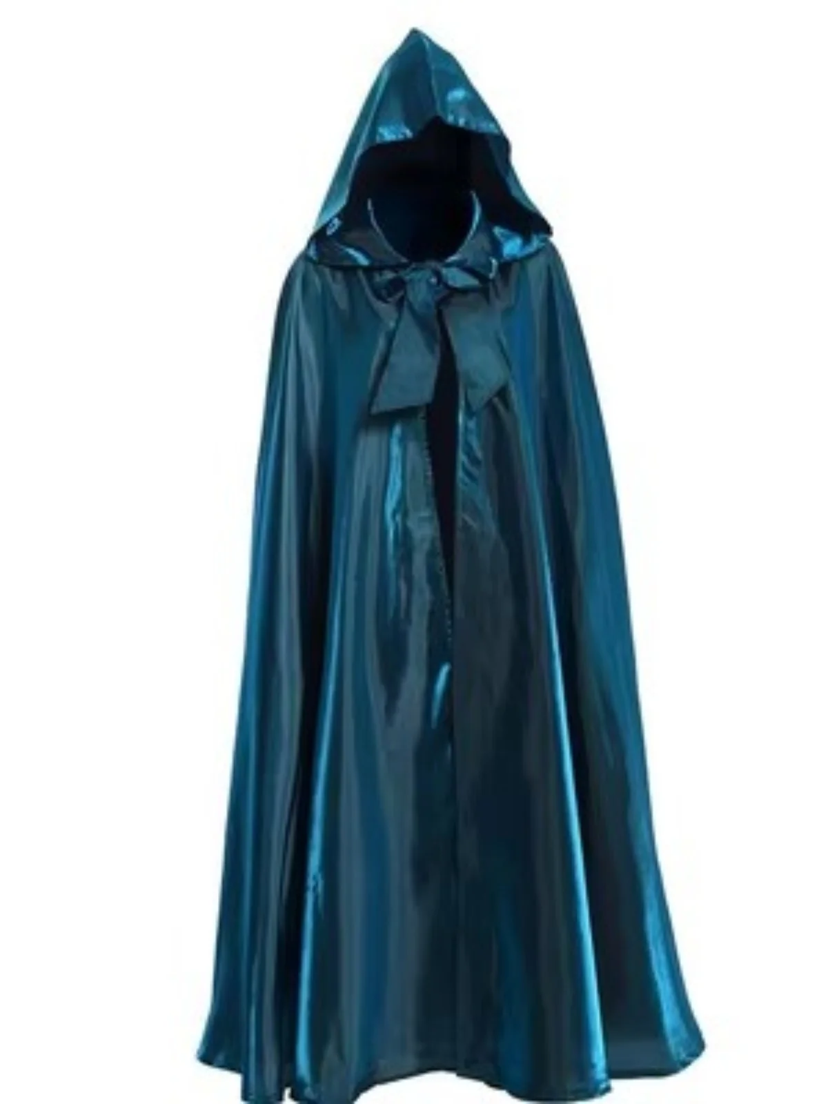 Loween-capa larga de superficie brillante para actuación en escenario, traje para hombre, abrigo largo Universal Multicolor, Top en T