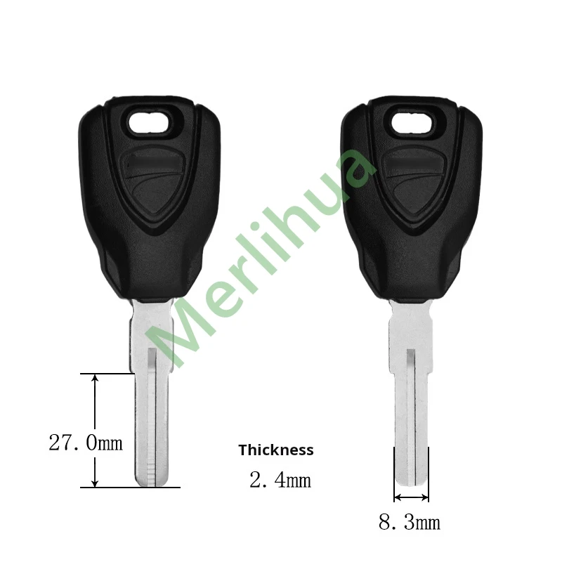 Ducati motorcycle key, suitable for: Ducati MTS950 Ziyou 400 800 1100 motorcycle key embryo(Can install chips)