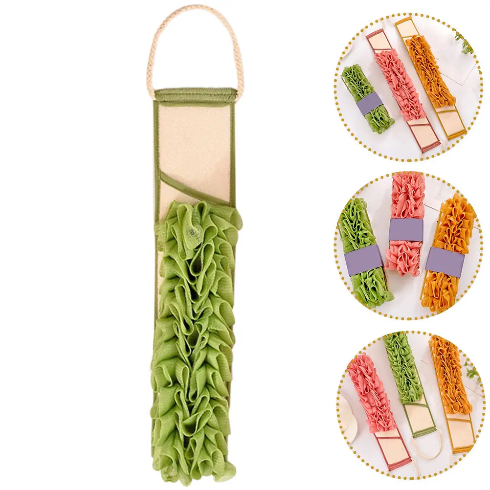 

Портативное отшелушивающее банное полотенце для глубокой очистки тела и спины, мочалка для душа с грубой текстурой, инструмент для обновления кожи