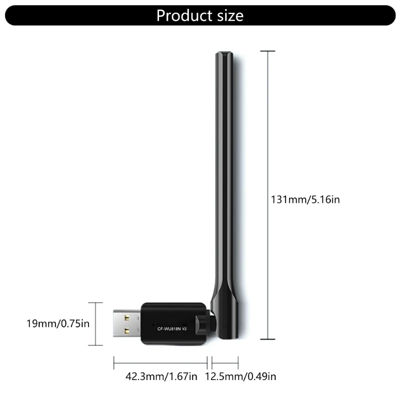 USB Wireless Networking Adapter 150Mbps Driveless USB WiFi Adapter With Broad Compatibility For Various Devices