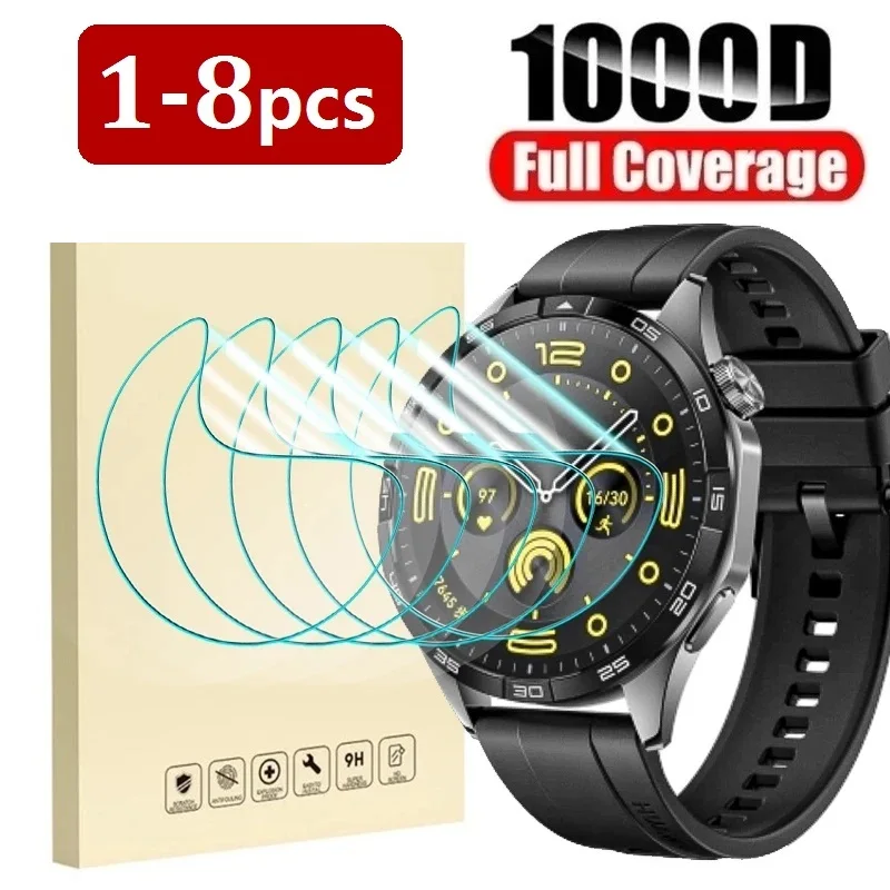 do Huawei Watch GT4 GT3 Pro GT2 Huawei Watch GT 4 46MM 41MM GT 3 Pro GT 2 46MM 42MM Folia ochronna na ekran Folia hydrożelowa