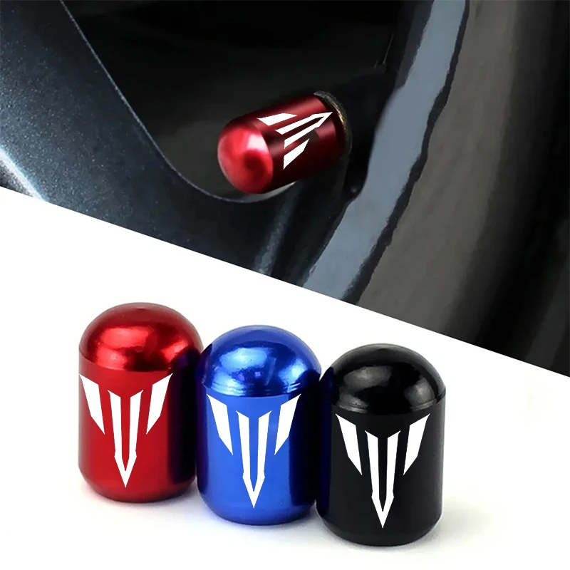 

YAMAHA MT09 MT07 MT10 MT03 MT 09 07 03 10 MT-09 MT-07 TRACER 900 700 GT FZ09 XSR700 XSR900, Motorcycle Air Port Stem Caps logo