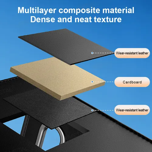 Imagen 2 del producto SEAMETAL-organizador plegable para maletero de coche, caja de almacenamiento impermeable resistente al desgaste con 6 bolsillos, organizador de gran capacidad de 22,5 L