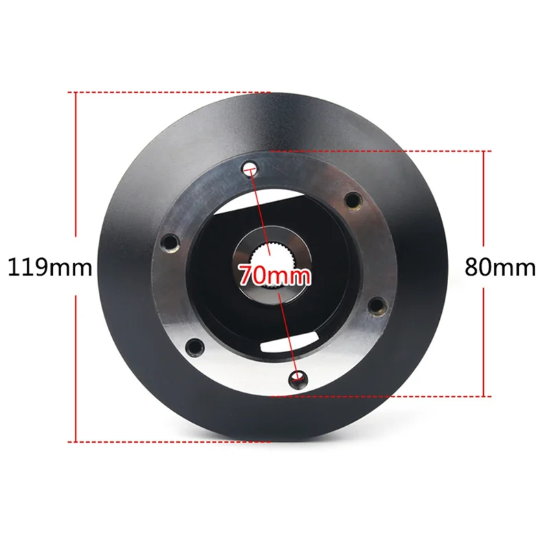 스바루 WRX STI08-14용 A64P-105H 자동차 수정 스티어링 휠 베이스 어댑터