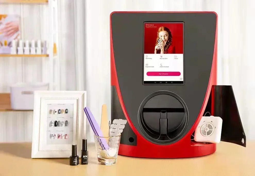 Hot SalesHot Good Price High Quality Latest 3D Nail Printer 10.1 Inch High-definition Touch Screen Smart Design Smart Nail Print