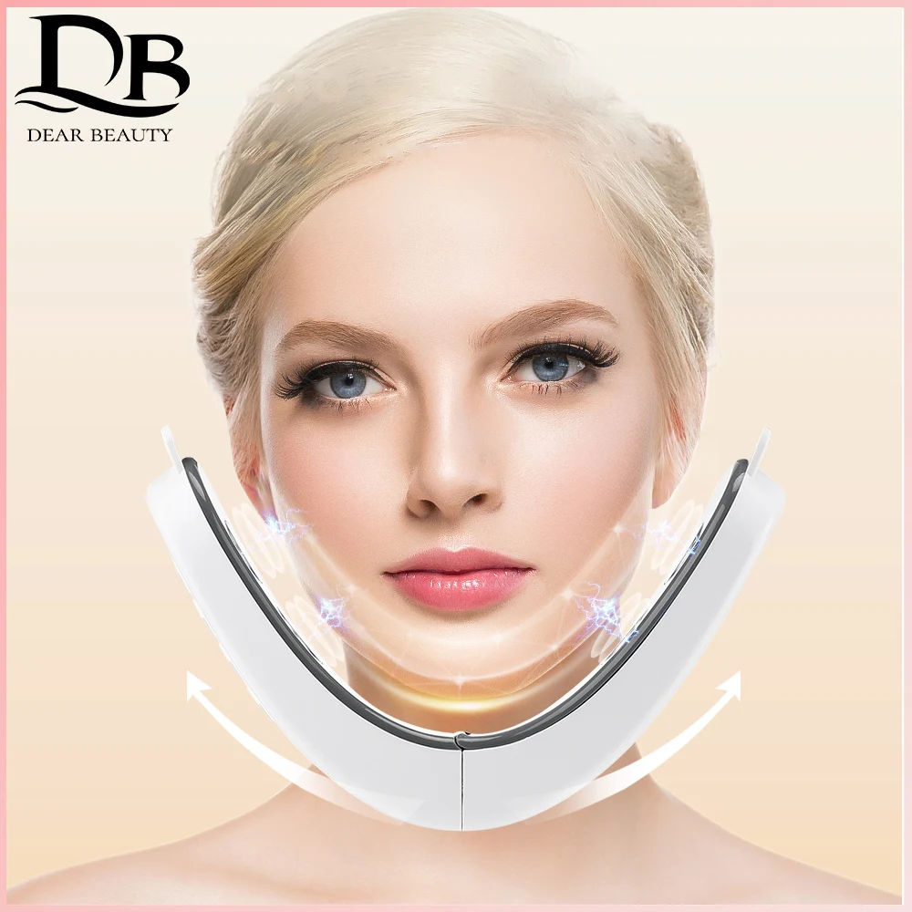 5 Modes 12 Levels Electric V-face Device Micro-current Shaping Lifting Firming Slimming Tightens Contours Stimulates Metabolism