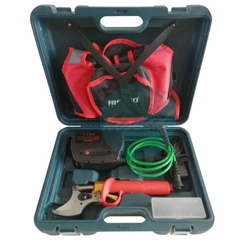 Garden Hand Tool - Electric Vineyard Trimmer Branch Cutting Scissors by 50 mm Cutting Diameter