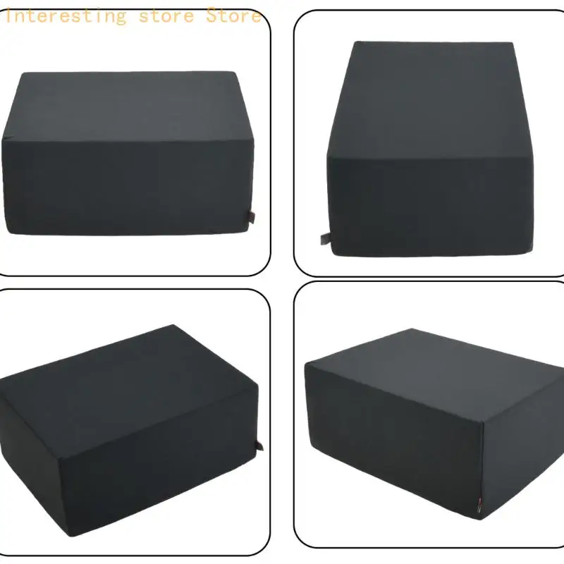 Schwarzer Röhrenverstärker-Staubschutz für Stereo-70/Stereo-70Series II, geformter Eck-Stretch-Stoffbezug für Idles Home Gear – Detail 7
