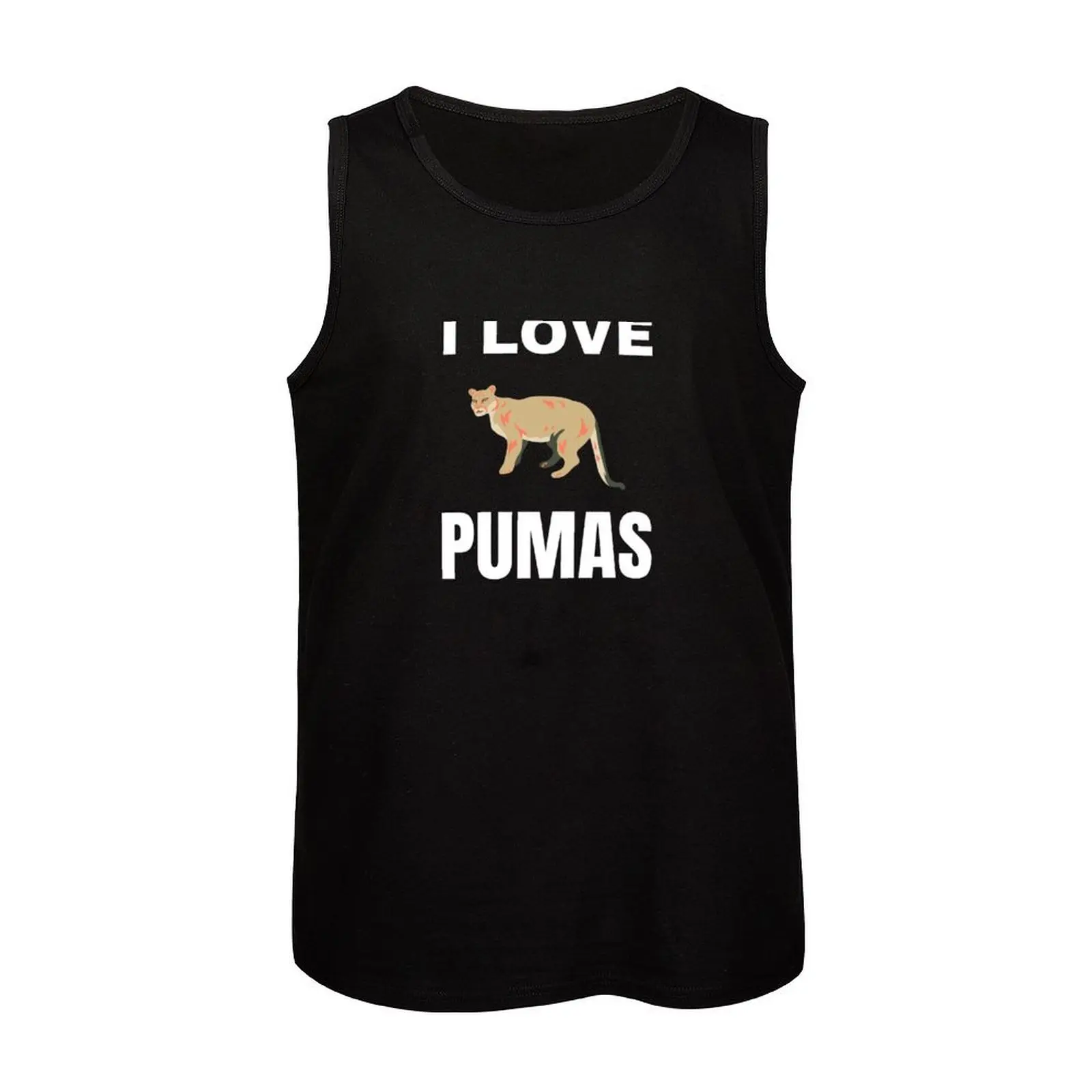 I love Pumas Tank Top gym shirt man t-shirts for men sleeveless shirt man t shirt