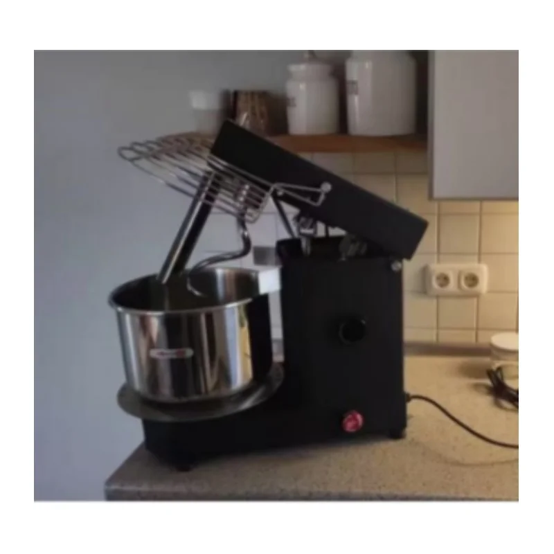 

Commercial Electric Dough Mixer with 5L/20L Steel Bowl Spiral Stand Removable for Bakery Kitchen Use
