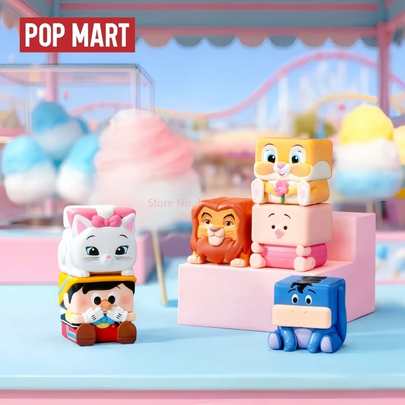 

Hot Genuine Products In Stock Popmart Classic Pop Cube1-2-3 Series Figurines Surprise Blind Box Toys Ornaments For Gifts