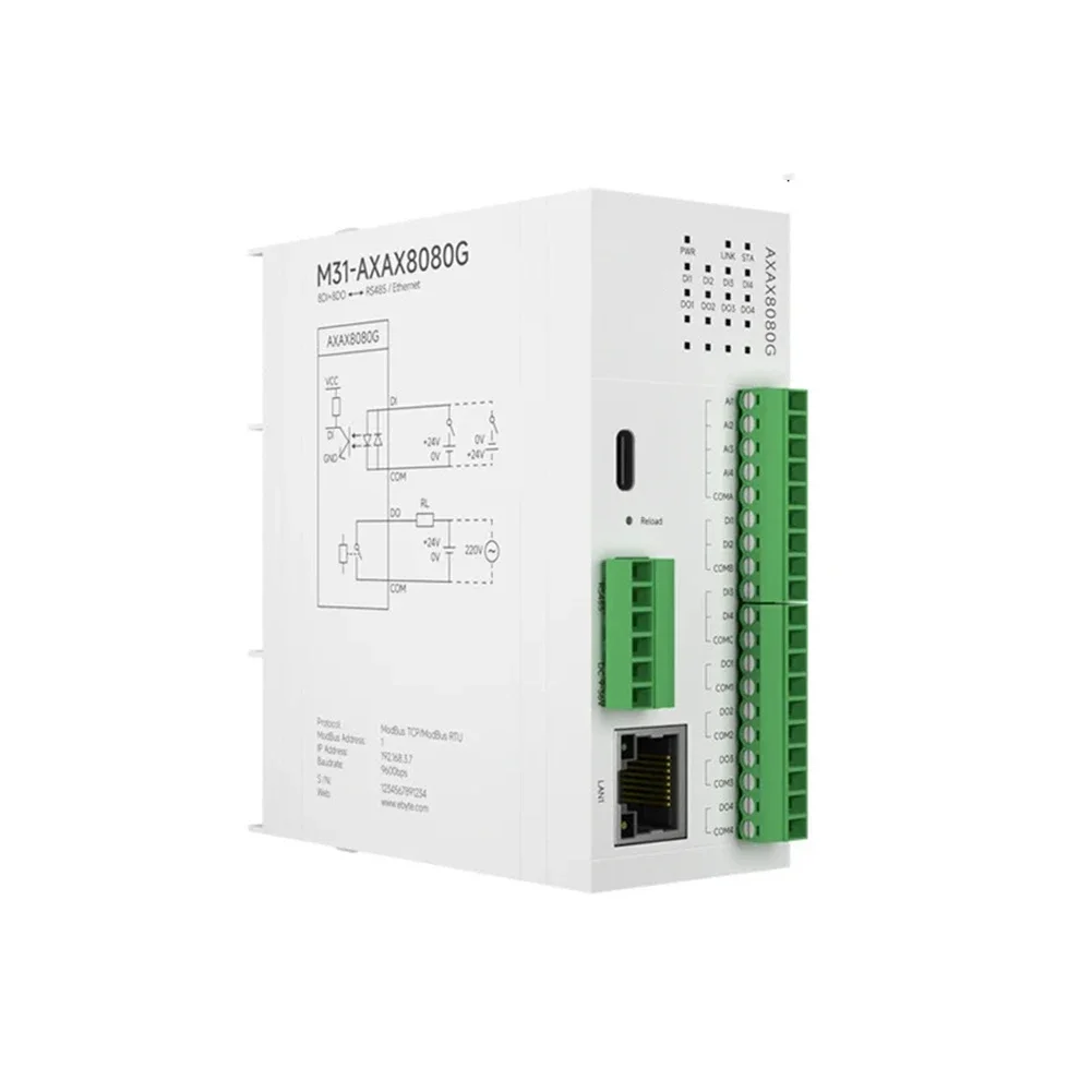 

Analog Switch Remote IO Module Compact Device Design Cost-Effective Performance DC 9-36V Operation Data Communication