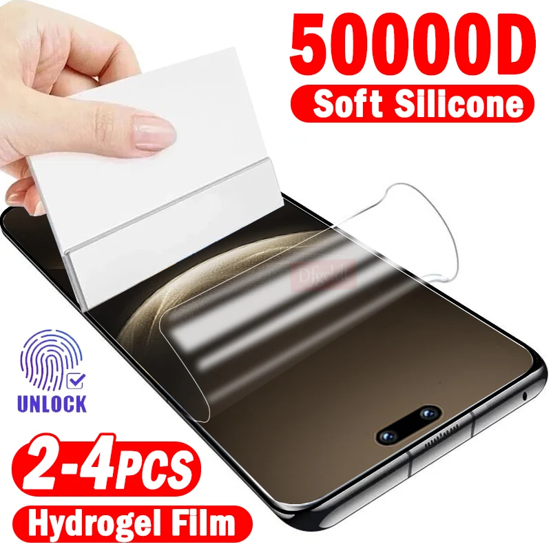 Гидрогелевая пленка с изогнутыми краями из 2-4 предметов для Huawei Nova 14 12 11 Ultra Screen Protector для Nova 8 9 10 11 12 13 14 Pro Мягкая пленка