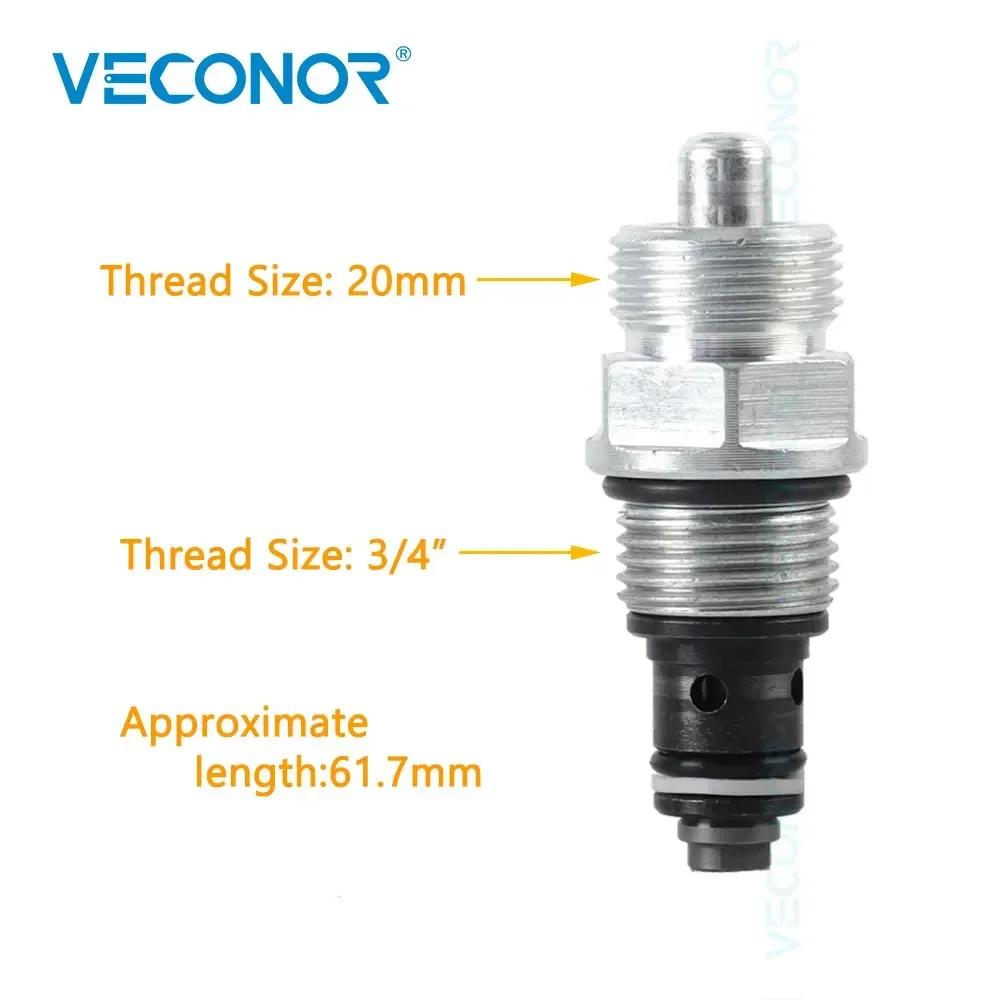 Manual Lowering Valve of Power Pack for Two Post Car Lift Pressure Release Valve for Garage Repair for Orient & Deli