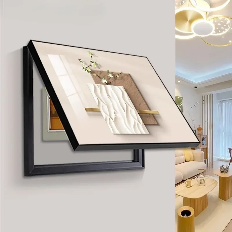 New Luxury Electric Meter Box Art Cover - Elegant Wal/l Decor for Power Distribution Box Concealment