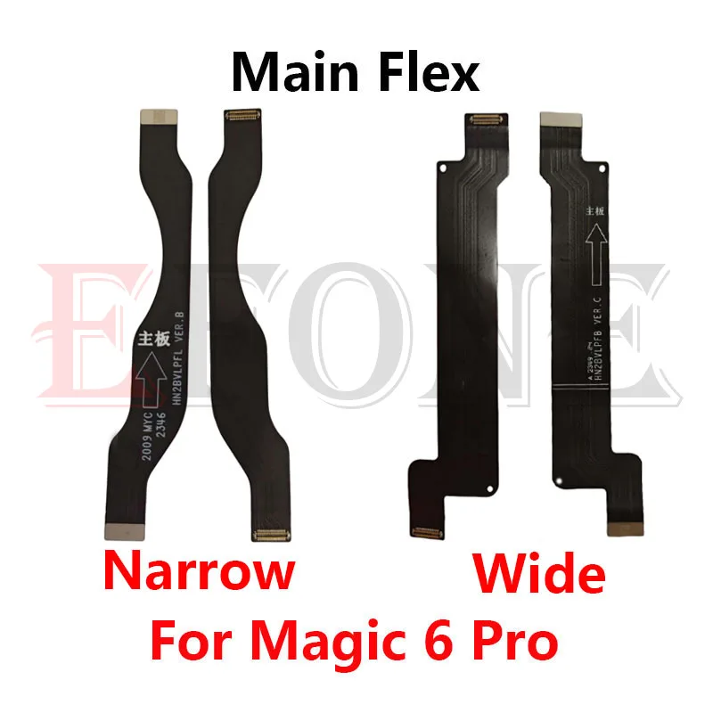 Para Huawei Honor Magic 6 5 4 3 2 Pro Lite Magic2 Magic3 Magic4 Migc5 Migc6 X9b 5G Tablero Principal conector de pantalla LCD Cable flexible