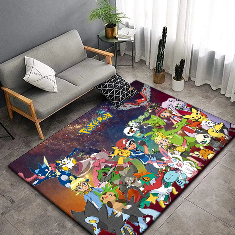 Pokémon  Carpet for children,Living room floor mat Kitchen mat Children's art Mat,bedroom decor rugs  moderne home dekoration