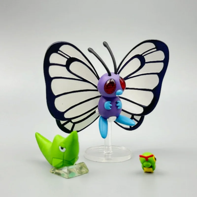 

7CM Pokemon Fairy Ba Big Butterfly Figure Peripheral Model Desktop Ornament Toy Gift