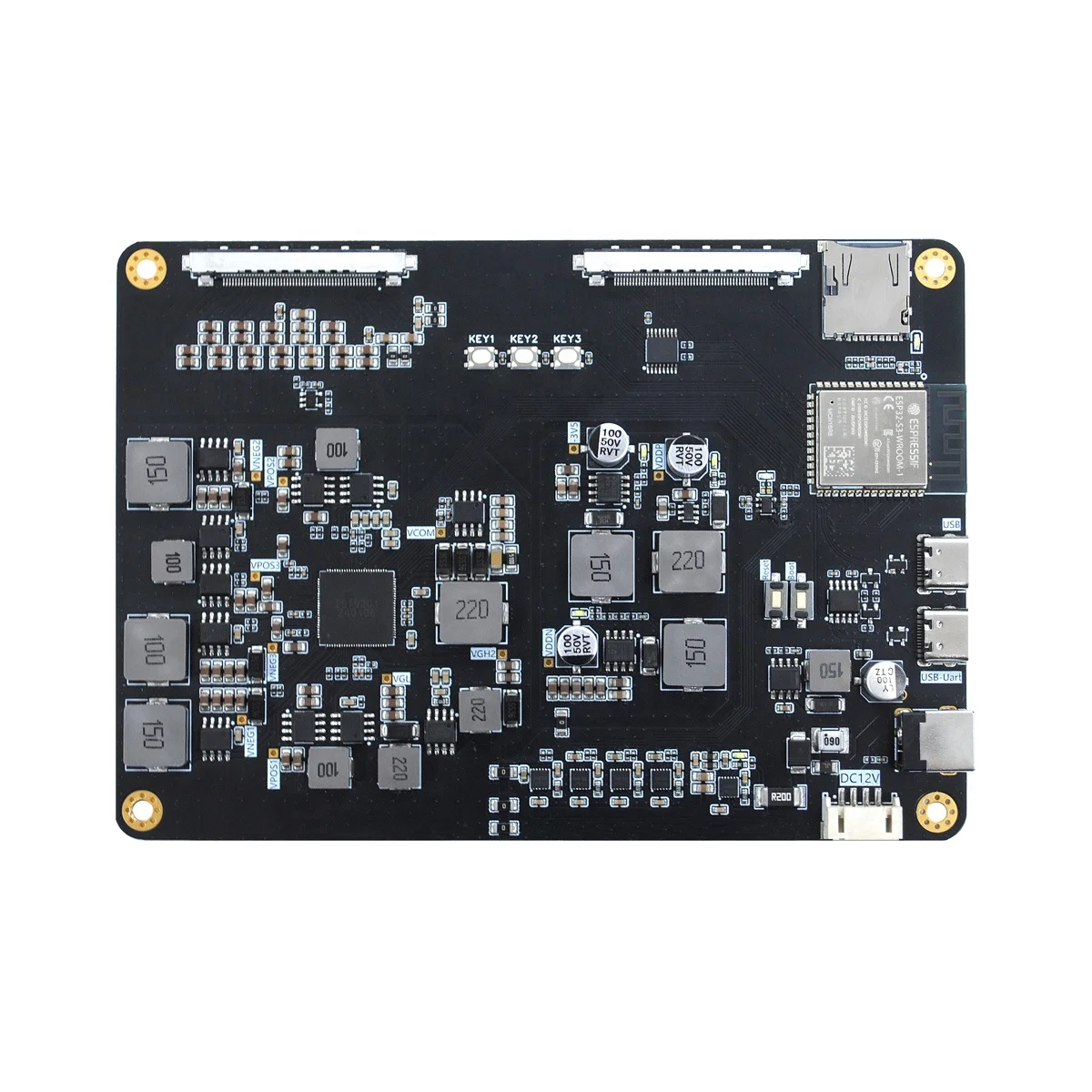 6 large 31.5-inch e-paper development kit, e-ink display test and evaluation board support wireless network and Bluetooth