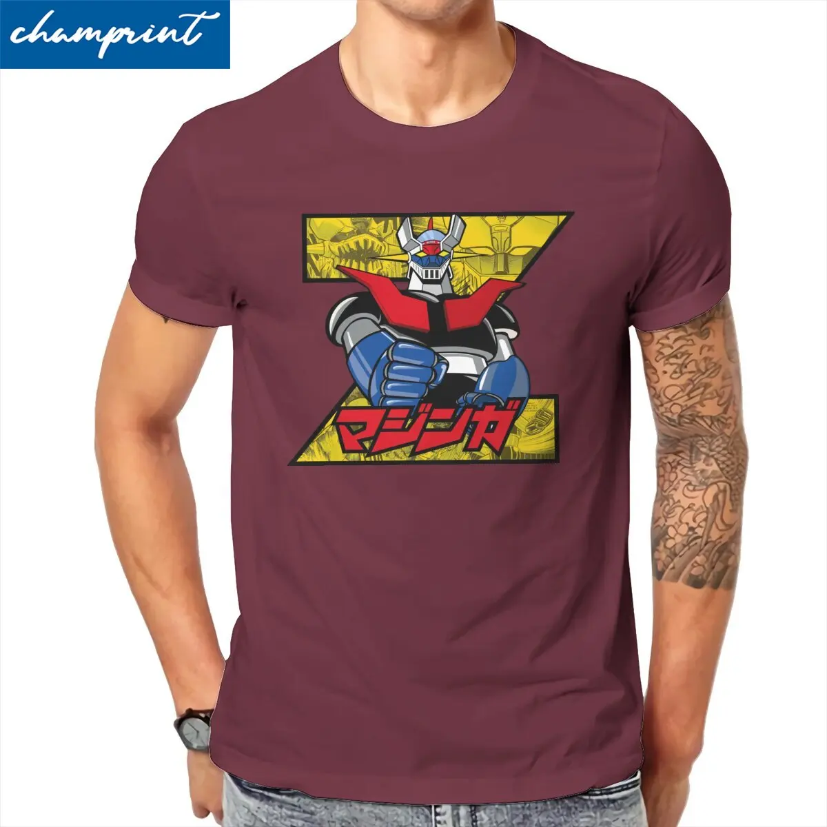 Mazinger Z Goldorak Actarus Men T Shirt UFO Robot Grendizer Fashion Tee Shirt T-Shirt 100% Cotton New Arrival Clothes