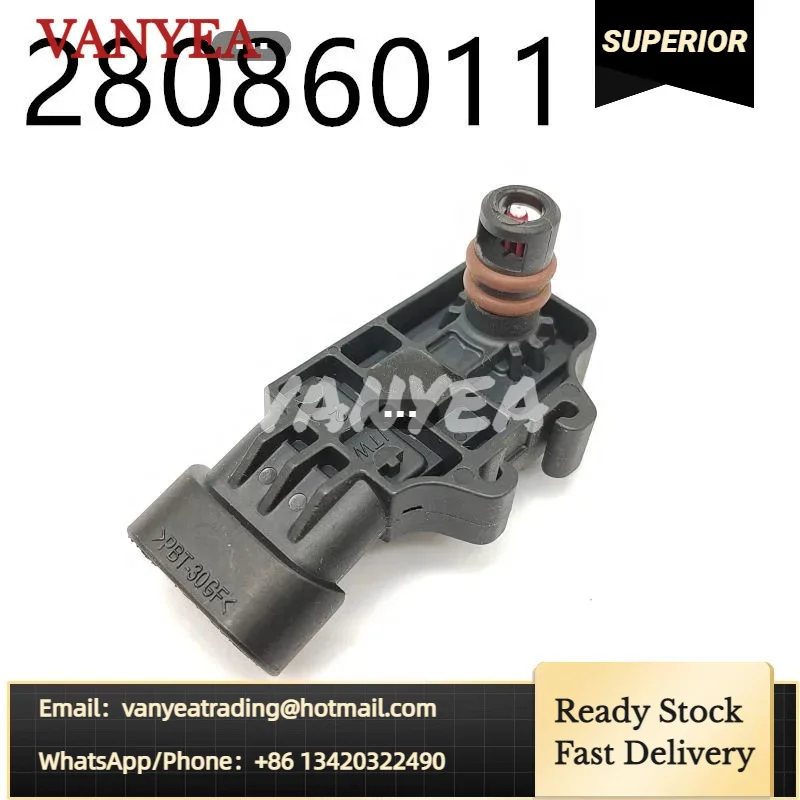 28086011 For Mitsubishi Opel Chery Chevrolet Car Intake Pressure Sensor 12232201