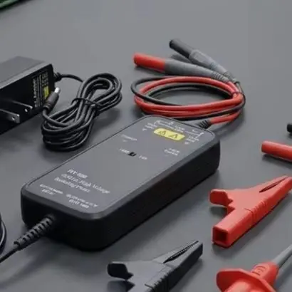 HT8050 HT8100 High Voltage Differential Probe 50MHz 100MHz Isolated Oscilloscope Probe For Power Supply Motor Drive Testing Tool