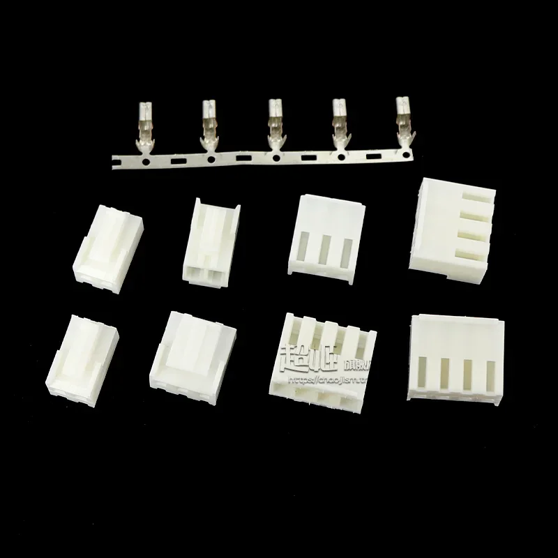 50Pcs VH 3.96MM 2P 3P 4P 5P 6P 7P 8P 9P 10P Female Housing Terminals VH3.96 2 3 4 5 6 7 8 9 10 Pin Connector