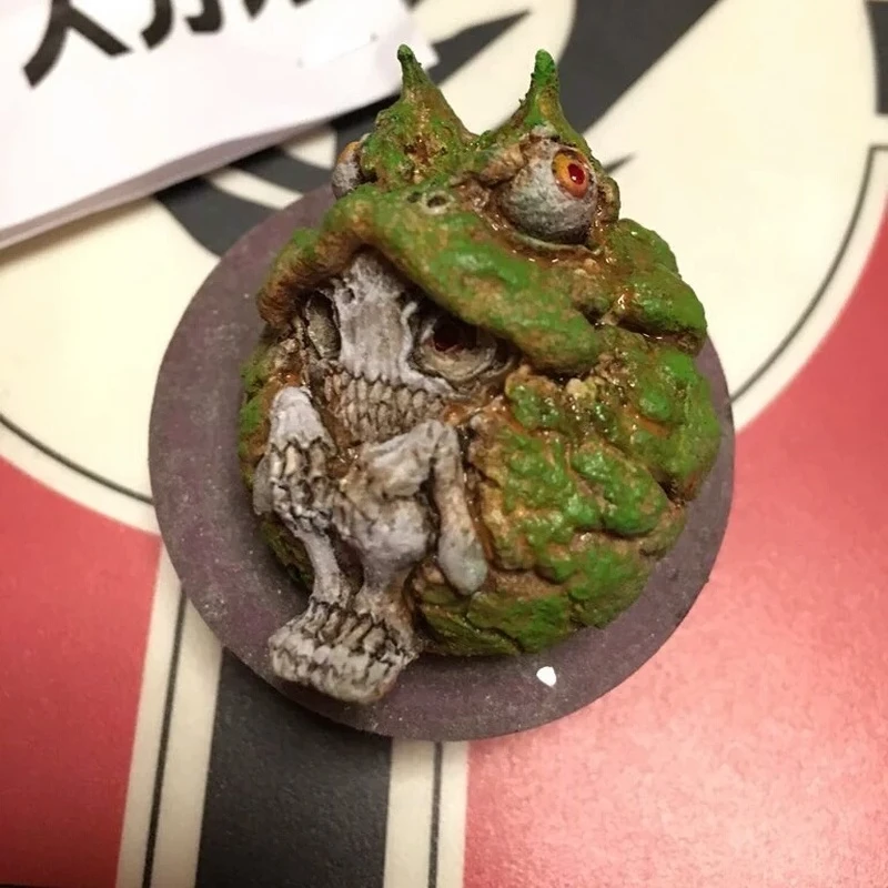 

Resin Model Figure Ghostface Frog Gk Micro Miniature 3d Printed White Model Toy Unassembled And Unpainted Kit