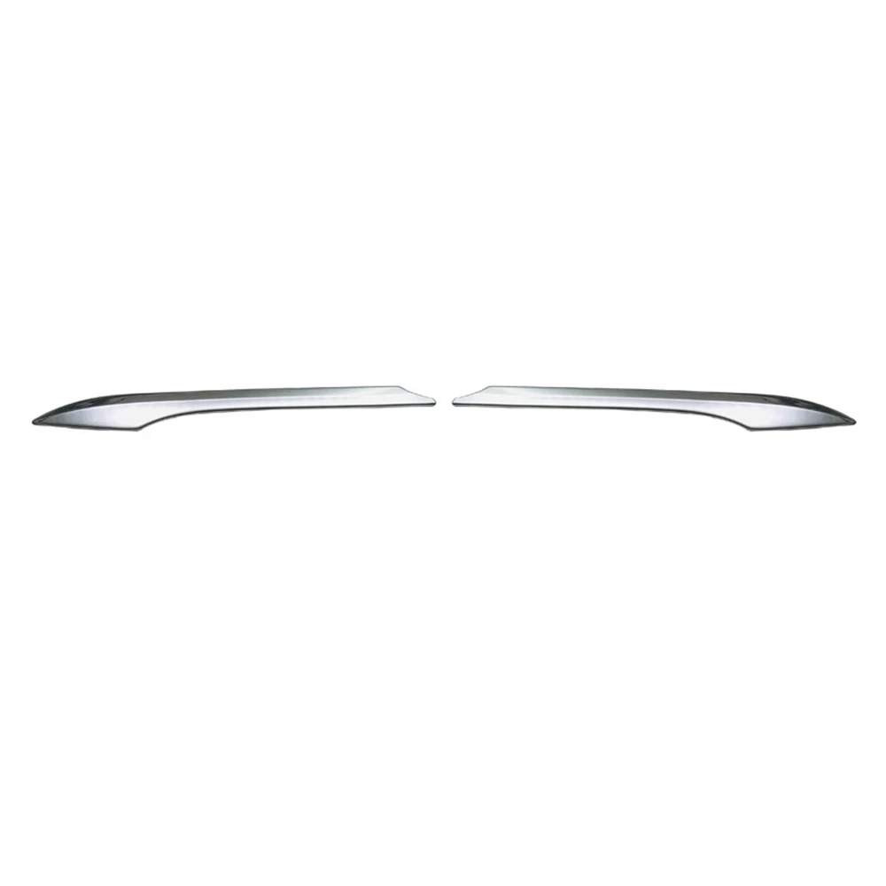 For Toyota AQUA 2021 2022 Exterior ABS Chrome Rear Door Trunk Strip Tailgate Edge Moulding Trims Cover