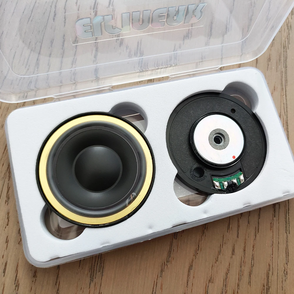ELFINEAR CarbonCore 50 mm Hi-Fi-Kopfhörer-Lautsprechertreiber: Stift-Verbund-Carbon-Membran + PU-Surround, Dual 64 Ω/300 Ω – Detail 10