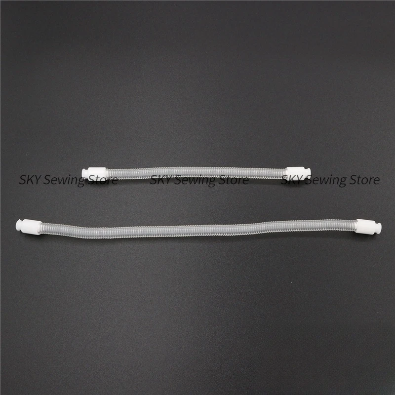 1PCS White Plastic with Elastic 17cm 2cm 26cm Windproof Pipe Threading Pipe Computer Embroidery Machine Accessories