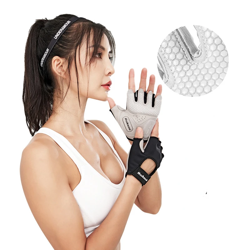 

Fitness Gloves Cycling Gloves Gym Yoga Bodybuilding Training Breathable High quality Non-slip Weightlifting Half Finger Gloves