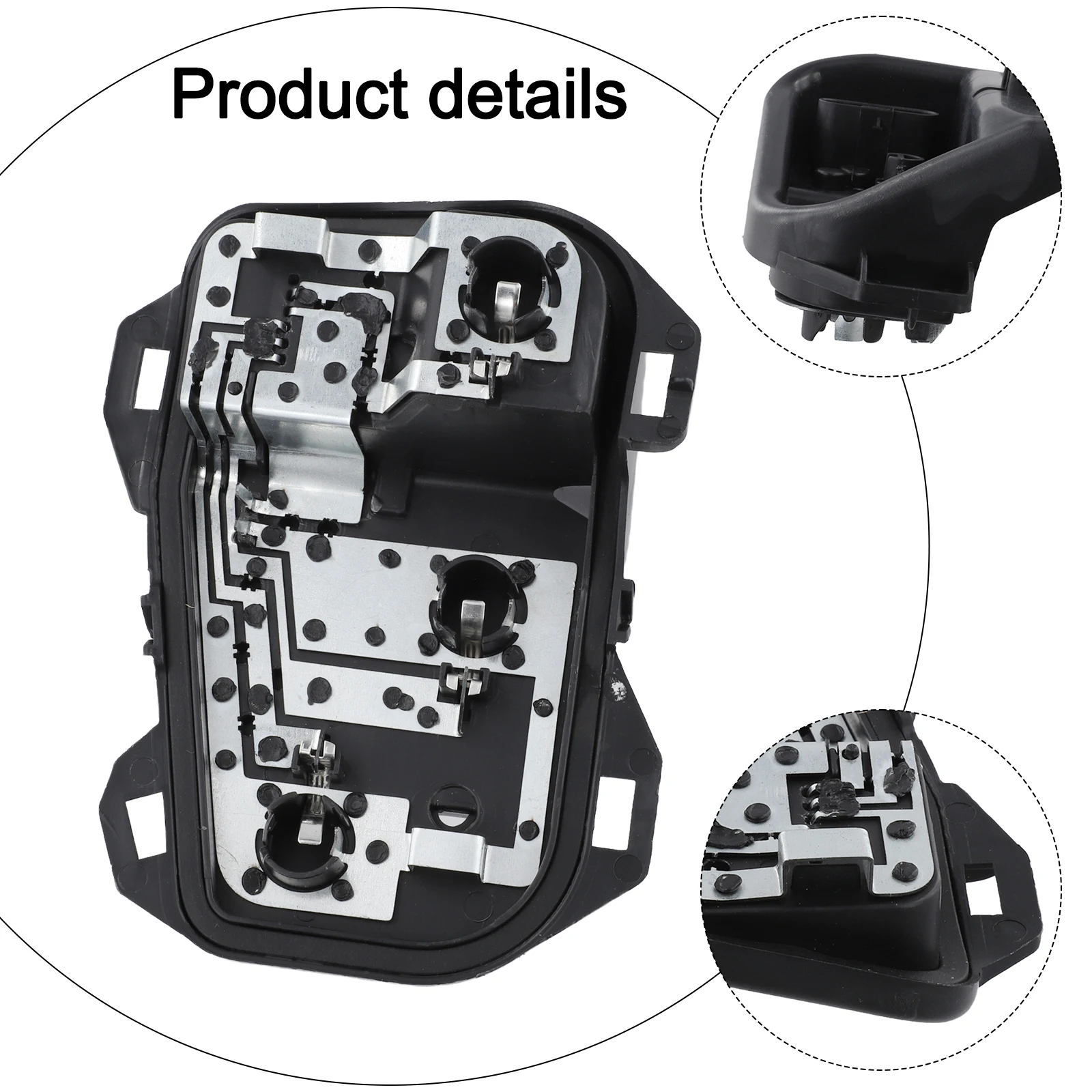 

Light Holder Panel Rear Right Light Holder Easy Installation OEM Number 63217424496 Automotive Replacement For 2015-2020 Model