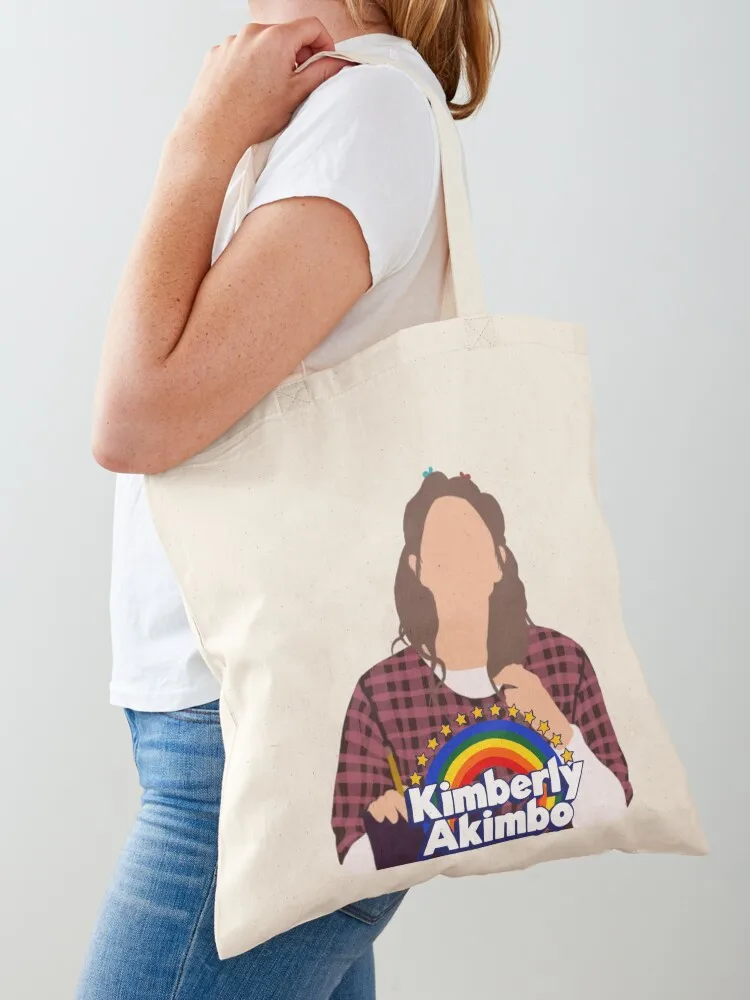 kimberly akimbo victoria clark and logo Tote Bag shopping trolley bag custom tote bag shopper women canvas Canvas stote