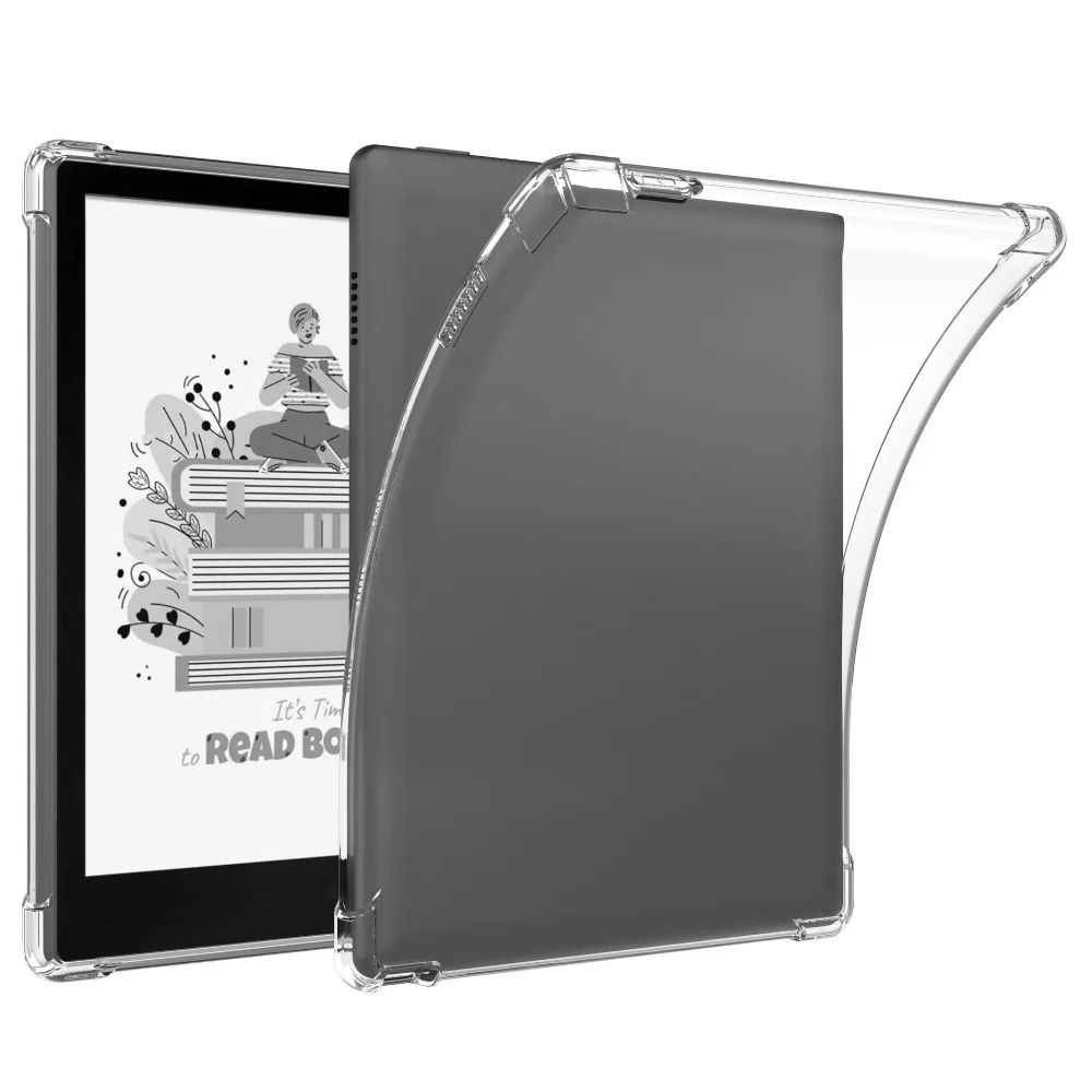 Shockproof 6 inch E-Reader Case Air Bag Wear Resistant Protective Cover TPU Anti-fall Back Shell for MeeBook M7/E6/S6