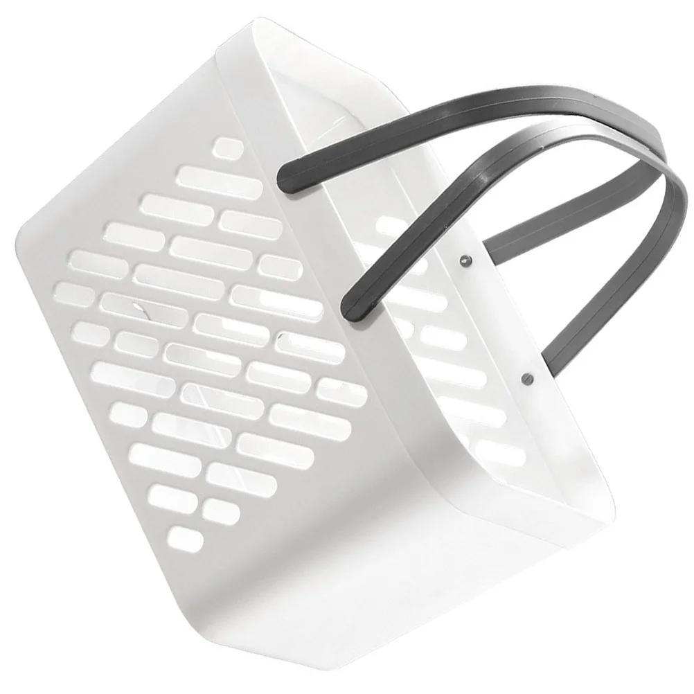 سلة دش محمولة سلة تخزين بلاستيكية ذات سعة كبيرة للحمام والمطبخ وغرفة النوم وحامل أدوات الزينة