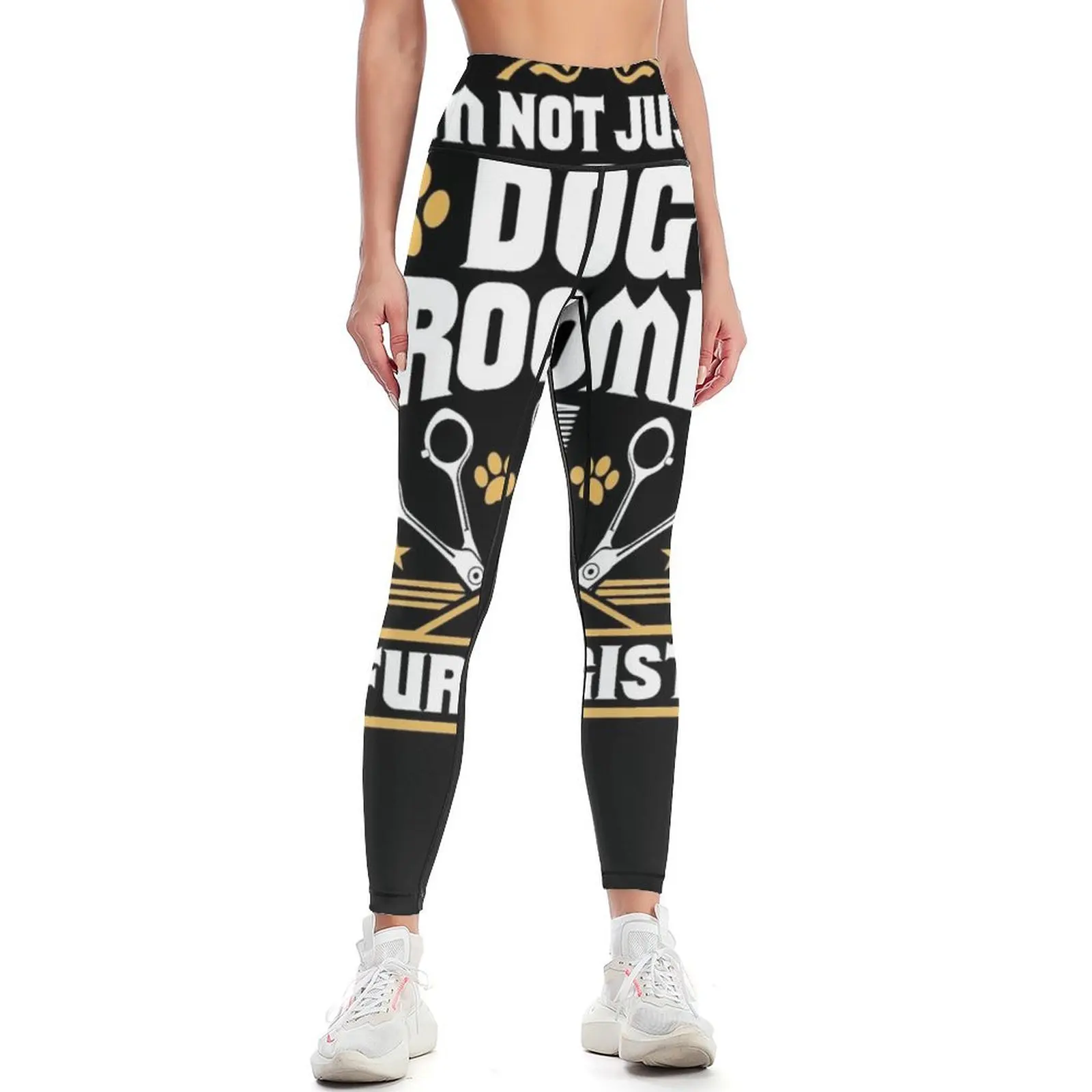 

Dog Groomer Dog Grooming Furologist Gift Present Leggings legging gym gym clothing Womens Leggings