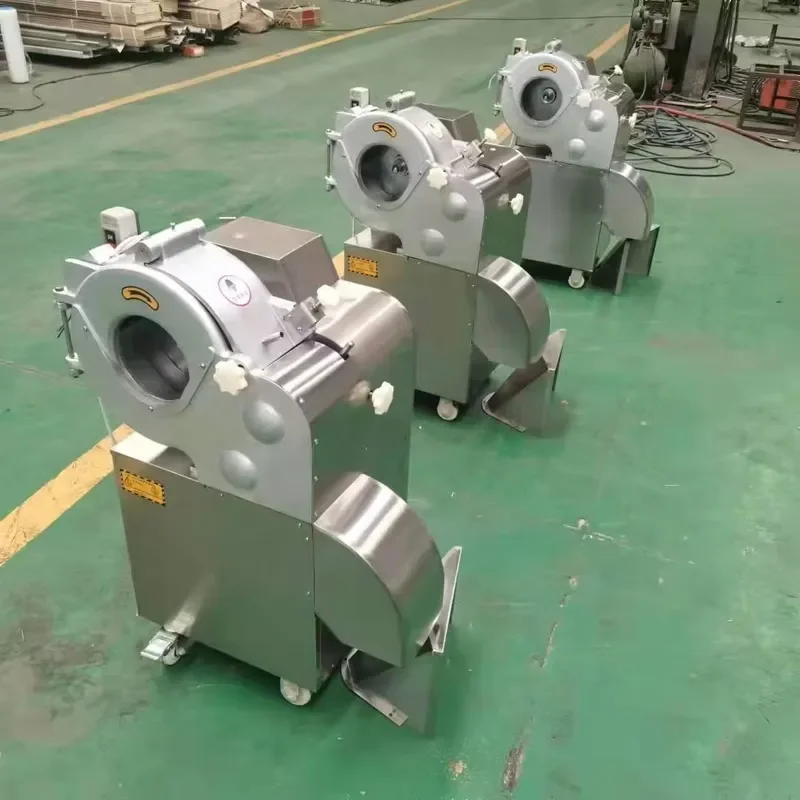Industrial Vegetable Cutting Machine Vegetables Fruit Ginger Potato Carrot Dicing Slicing Cube Cutting Machine