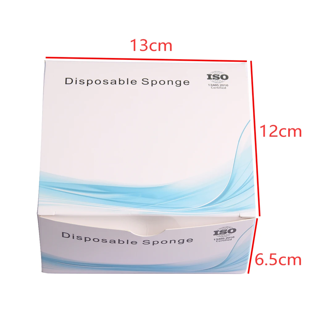 50Pcs/Box Disposable Clean Sponge Pad Soft Dental Endo Files Cleaning Foam Stand Replacement Foam Teeth Whitening Tools