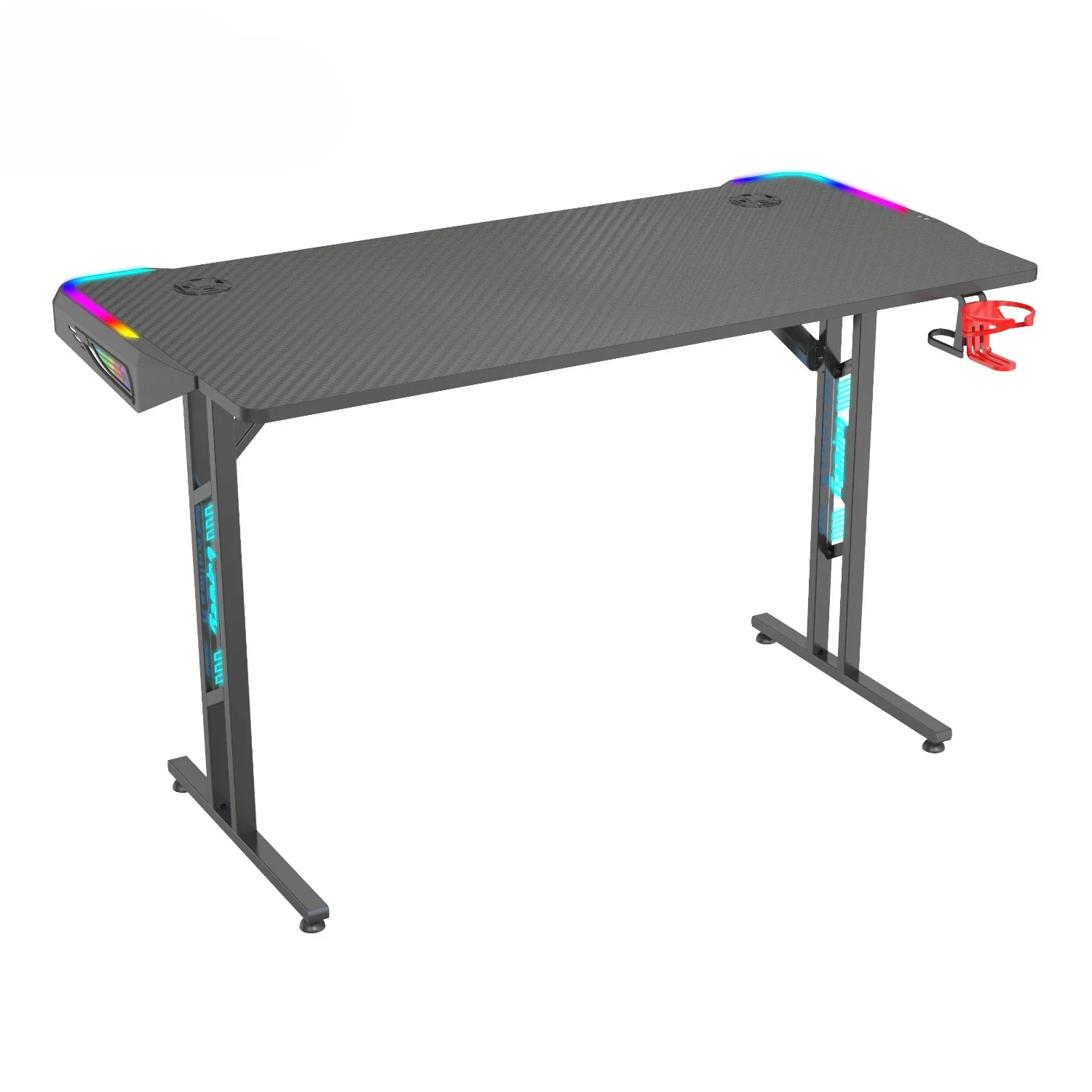 GT02 series e-sports table game table with LED light Internet cafe