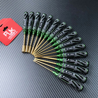 RJXHOBBY Green Super Hard HSS titanium plated Allen wrench Screwdrivers Tools Kit 1.5/2.0/2.5/3.0/4.0mm for RC Model Airplane