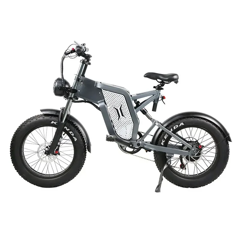 

20-дюймовый электрический мотоцикл-велосипед