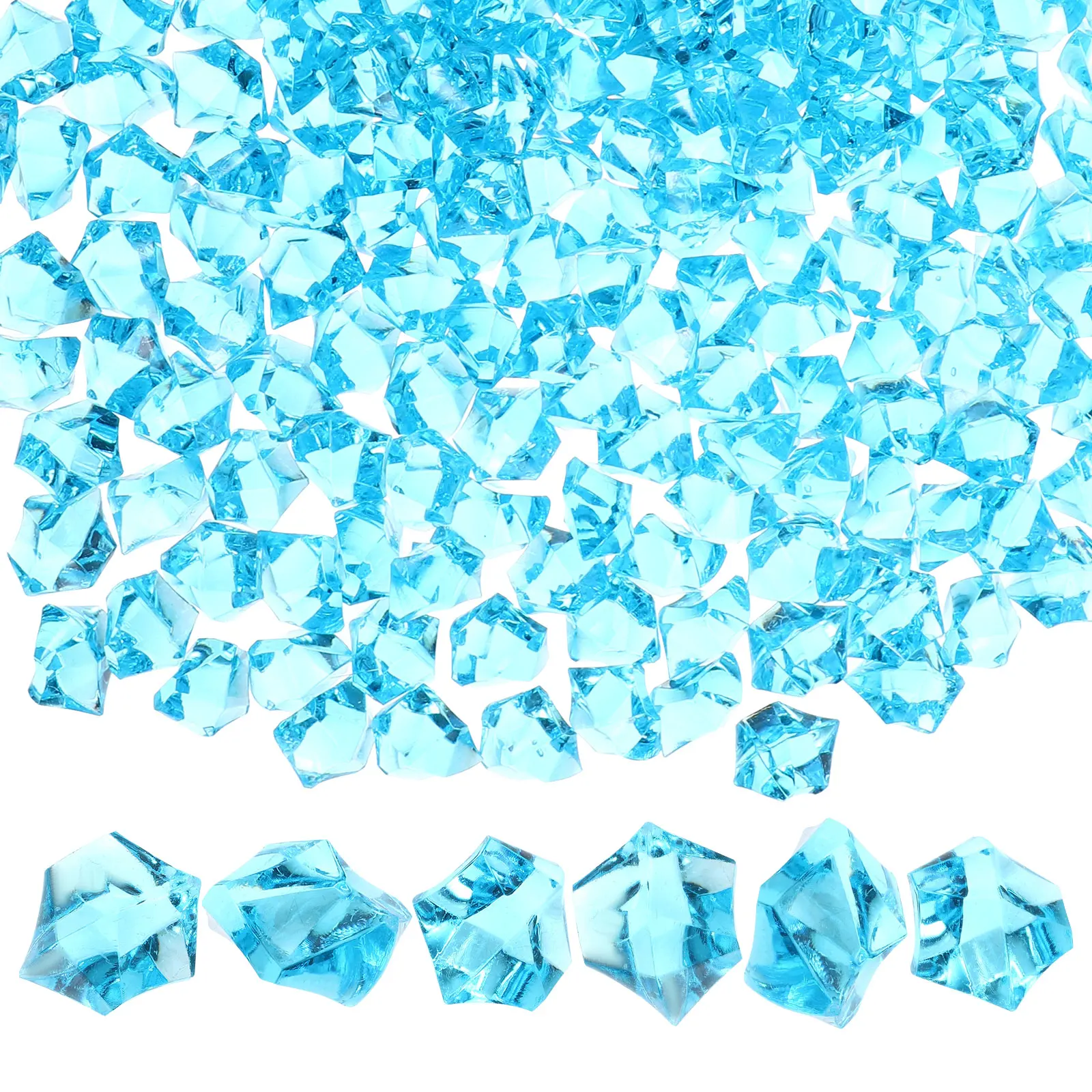 

Aquarium Landscaping Acrylic Crystal Stones Fish Tank Decor Colored Gravel Rocks Terrarium Rocks Decor Smooth Effect