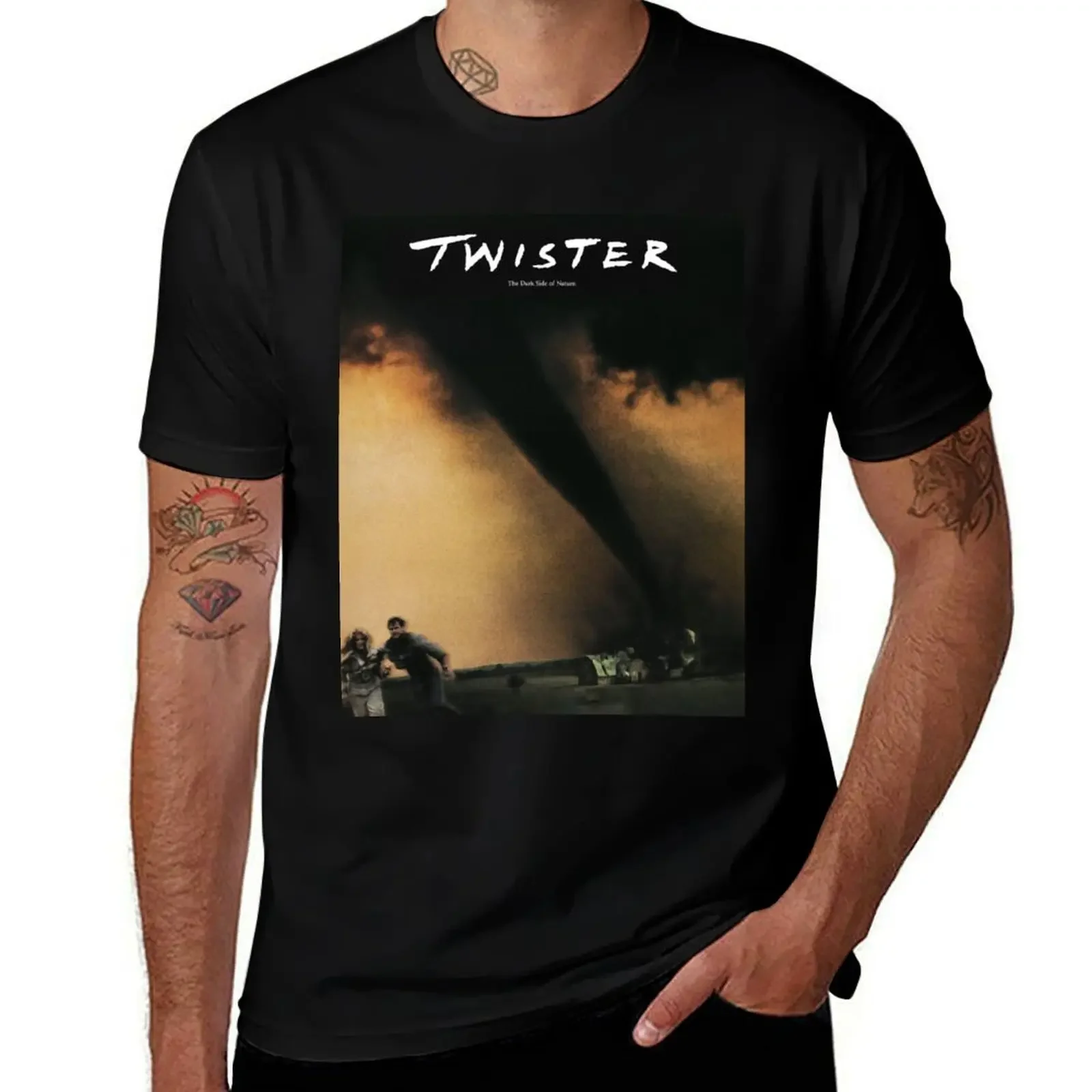 

Mans Twister 1996 Movie Fashion Leisure Round Neck T-Shirt Anime t-shirt anime t shirts anime figures mens t shirts top quality