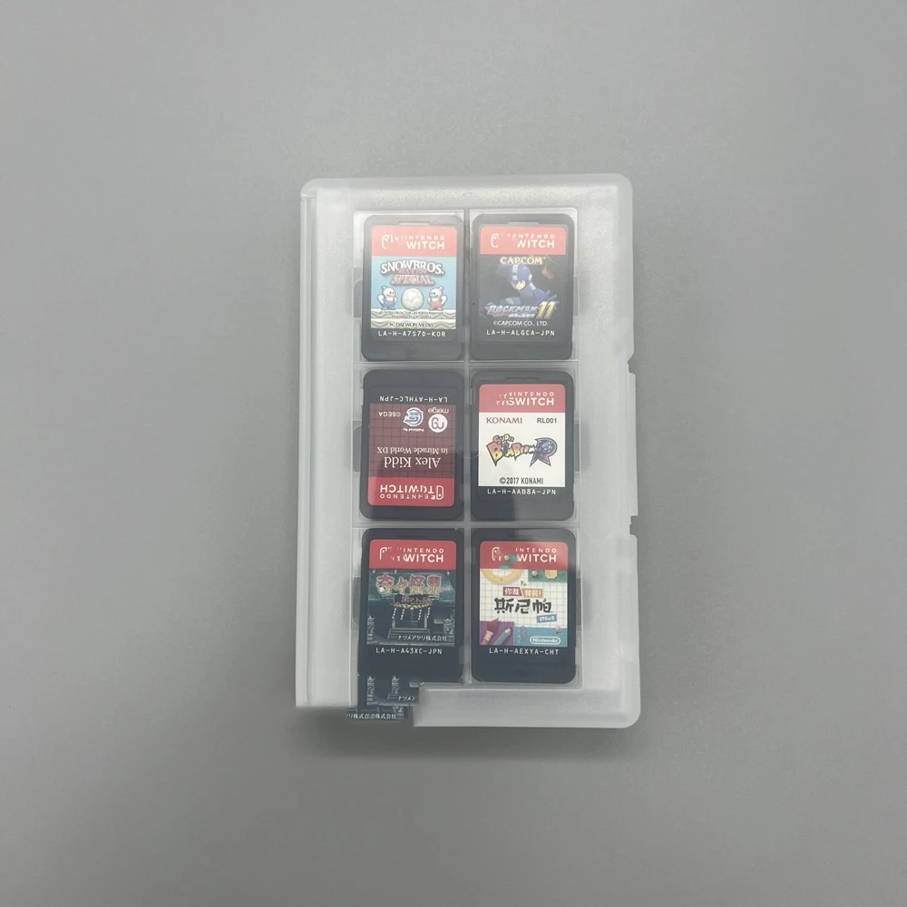 Game Card Storage Box For Nintendo Switch/NS/24/2TF Original Cassette Collection Boxes Collection Protection Display Case