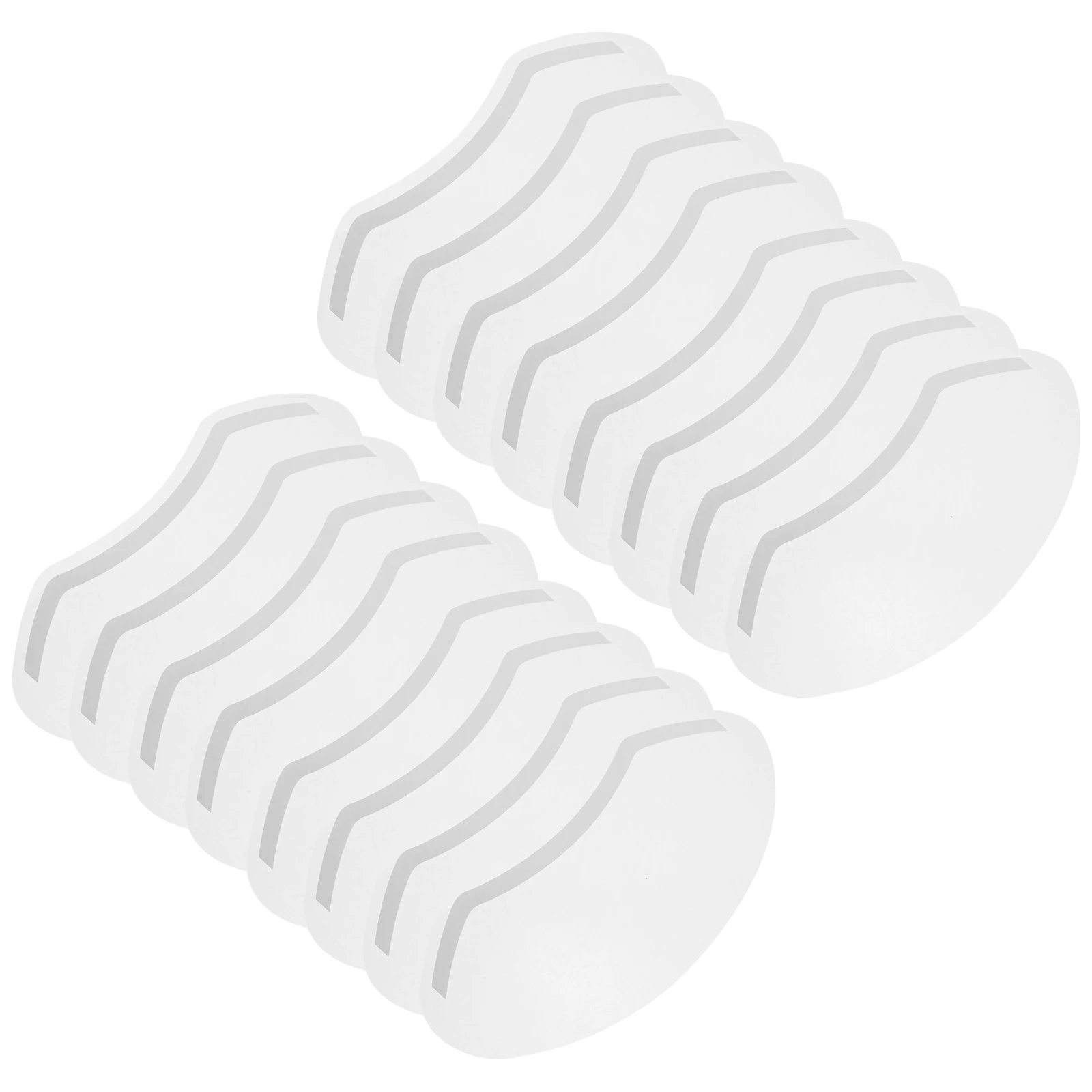 

60pcs Eye Shields Haircut Protection Mask Salon Film Transparent Disposable Lash Shower Visors Cutting Hair Bangs Baffle Kids