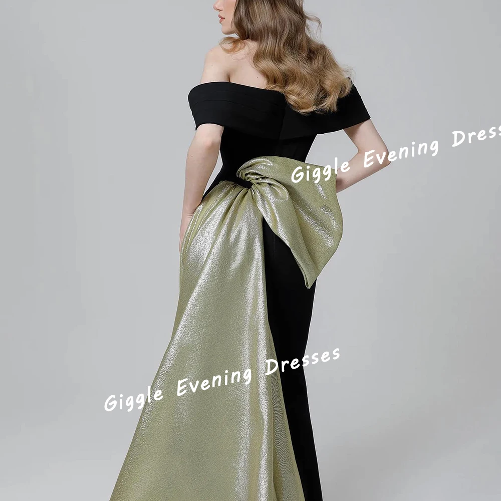 Giggle Customized  One-Shoulder Elegance Close Fitting Prom Gown Saudi Arab Floor-Length Evening Party Dresses for Women 2024