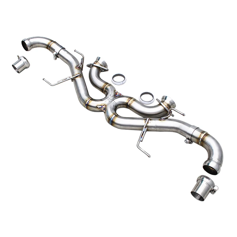 

Auto Supersport X-pipe Sound Rear Muffler for Aston Martin DB11 V12 5.2L 2016-2019 Straight-through Axle Back Free Flow Exhaust